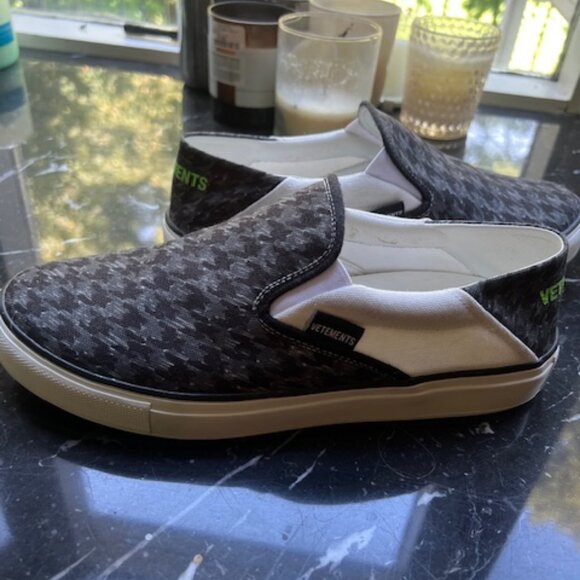 Vetements Canvas/leather trim loafers-size 39 - Picture 5 of 5